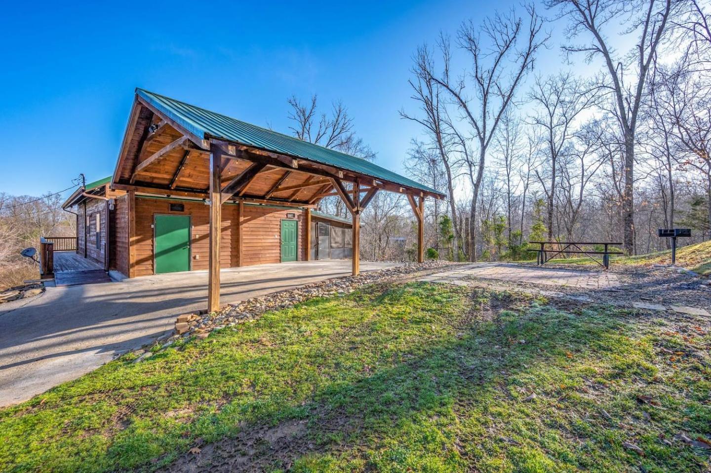 Dog Friendly! Views! Hot Tub! Close To Pf! Gsmnp سيفيرفيل المظهر الخارجي الصورة