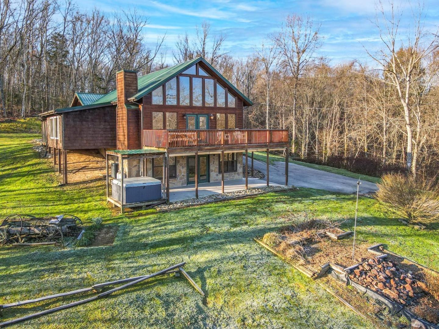 Dog Friendly! Views! Hot Tub! Close To Pf! Gsmnp سيفيرفيل المظهر الخارجي الصورة