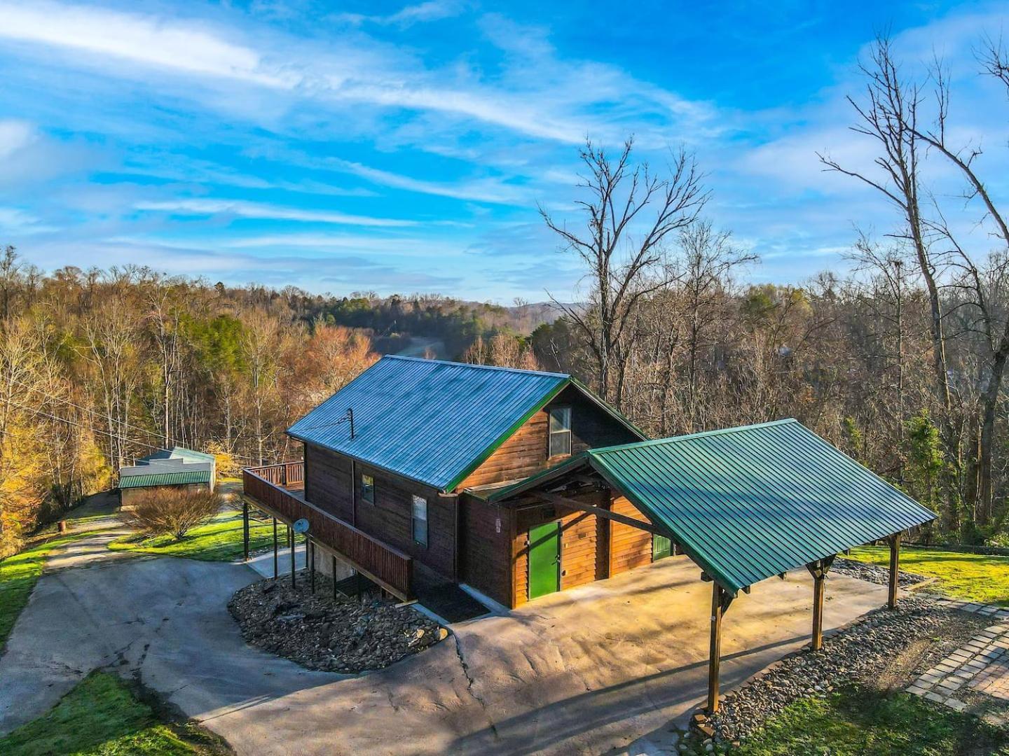 Dog Friendly! Views! Hot Tub! Close To Pf! Gsmnp سيفيرفيل المظهر الخارجي الصورة