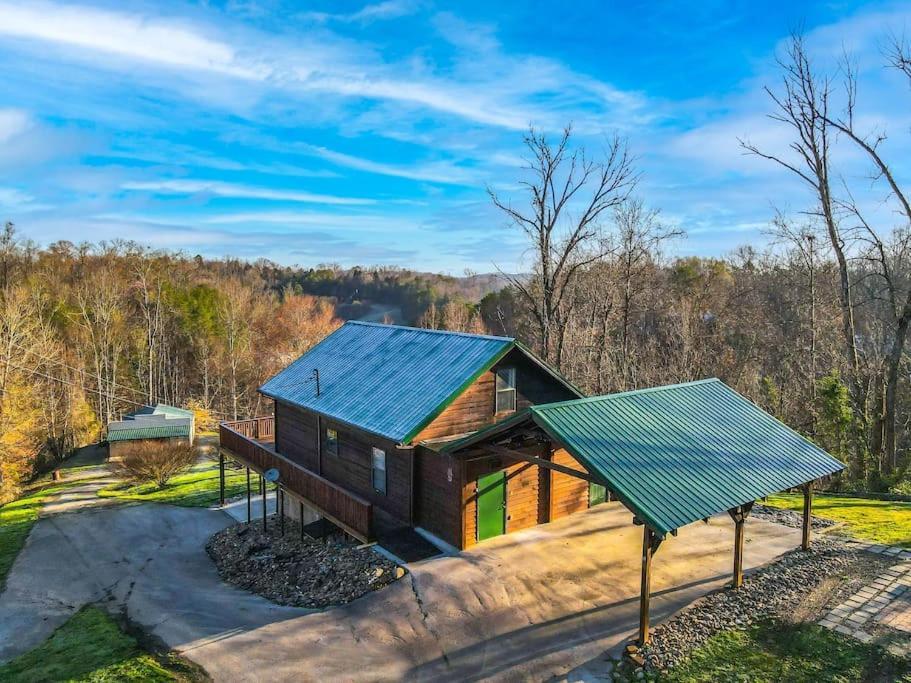 Dog Friendly! Views! Hot Tub! Close To Pf! Gsmnp سيفيرفيل المظهر الخارجي الصورة