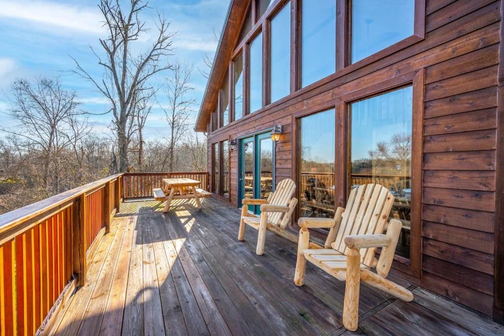 Dog Friendly! Views! Hot Tub! Close To Pf! Gsmnp سيفيرفيل المظهر الخارجي الصورة